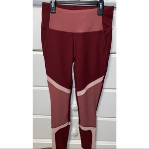 Maroon Workout/Yoga Leggings